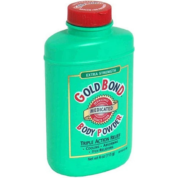 Gold Bond Extra Strength Medicated Body Powder 4 oz., Cooling, Absorbing & Itch Relief