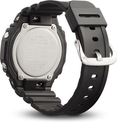 Casio G-Shock Analog-Digital World Time Watch - Black / Off-White