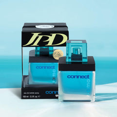 Jean Paul Dupont (JPD) Connect Uomo - Long Lasting Perfume for Men - with Fruity and Woody notes - Eau de Toilette 100ml