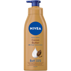 NIVEA Body Lotion Dry Skin, Cocoa Butter Vitamin E, 400ml