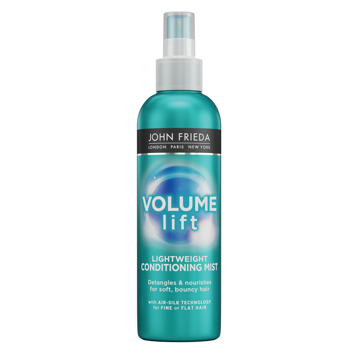 John Frieda Volume Lift Lightweight Conditioning Mist 200 ml, Leave-in Spray Detangling Conditioner for Flat Hair
