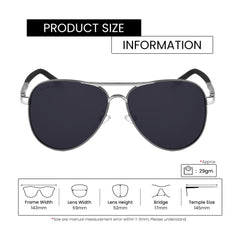 Royal Son Aviator Men Women Polarized Sunglasses for 100% UV Protection
