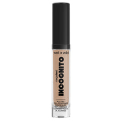 Wet n Wild Mega Last Incognito Full Coverage Liquid Concealer, Light Honey