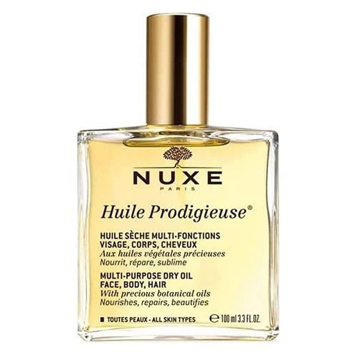 Nuxe Huile Prodigieuse Multi Purpose Dry Oil for Women, 100 ml