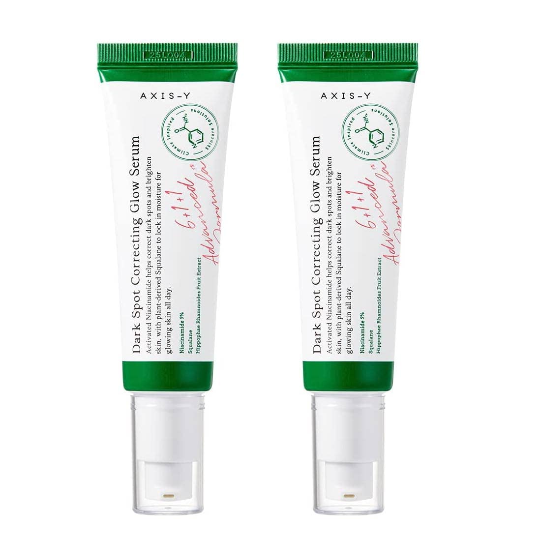 Axis-Y Dark Spot Correcting Glow Serum 50ml / 1.69 fl. oz | Korean Skincare |Brightening Serum, Dark Spot Treatment, Hyperpigmentation Treatment (Pack of 2)