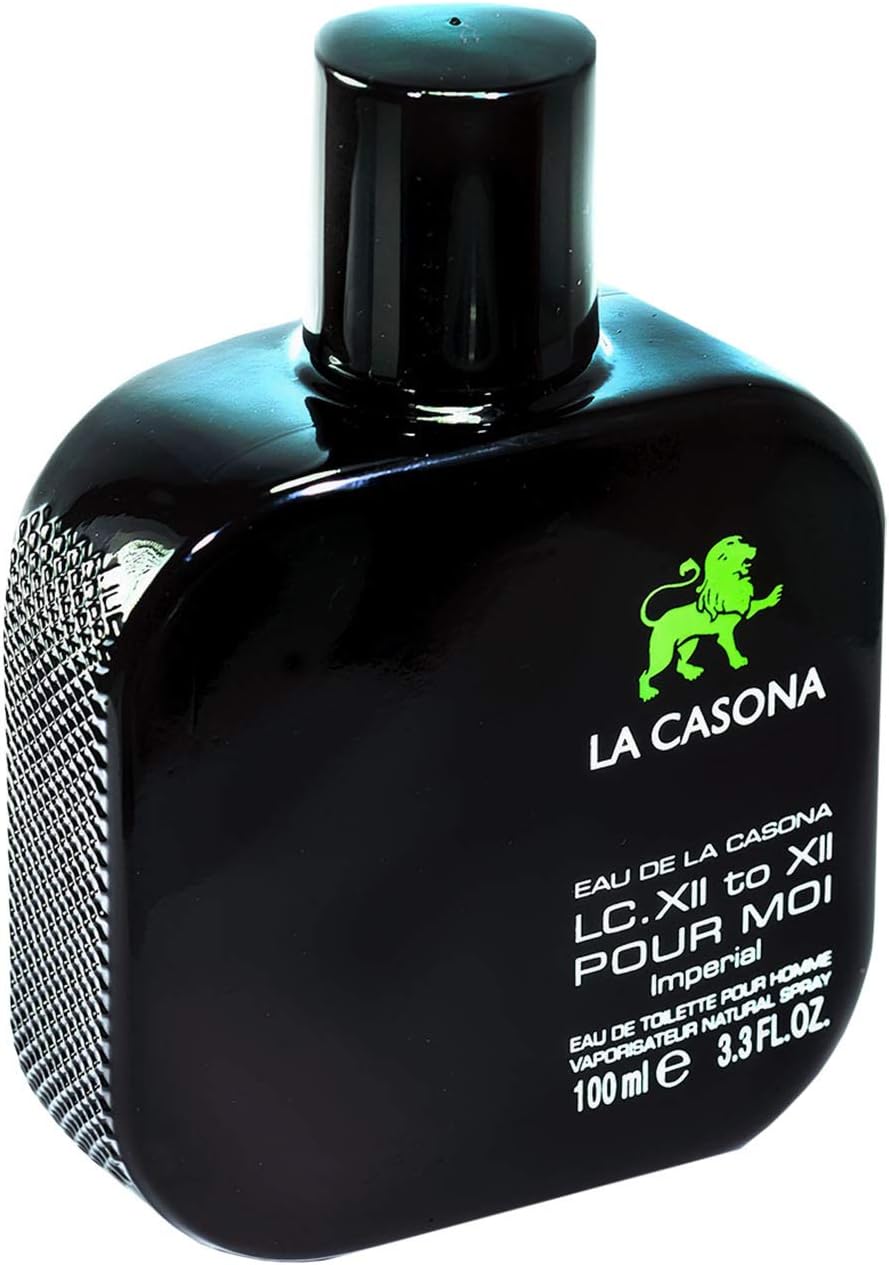 La Casona Black Imperial with Roll-on Perfume, 10ml