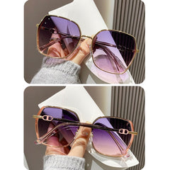 Goodern Polarized Sunglasses for Women Men,Travel Lightweight Sun-Proof Sunglasses Unisex Portable Big Frame Sun Glasses Fashion Sun Protection Sunglasses Outdoor Camping Fishing Sunglasses-Pink