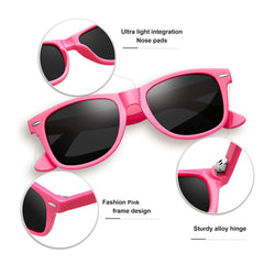 KANASTAL Polarized Sunglasses Men, Fashion Square Sun Glasses Women, Classic Shades for Womens, Driving Fishing Outdoor 100% UV400 Protection