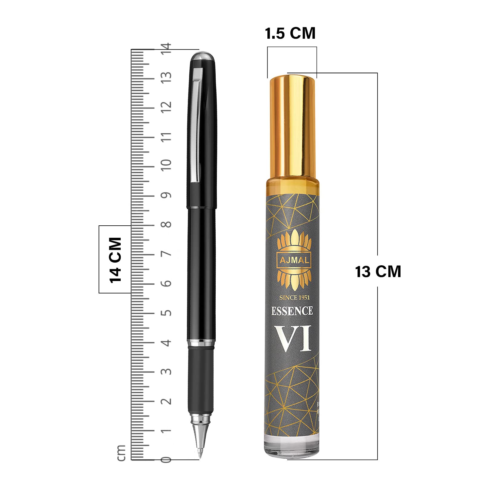 Ajmal Essence VI Long-lasting Concentrated Perfume 10ml Gift for Men and Women