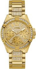 GUESS Womens Quartz Watch, Analog Display and Stainless Steel Strap W1156L1