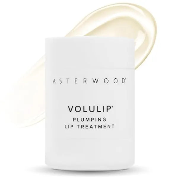 Asterwood Lip Treatment & Balm with Volulip, Hyaluronic Acid, & Matrixyl 3000 Hydrating, Plumping, Moisturizing, Anti Aging Plumper, Fuller Lips for Women & Men 0.5 Fl Oz