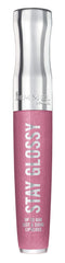Rimmel Stay Glossy Lip Gloss - Non-Sticky and Lightweight Formula for Lip Color and Shine - 030 Cake for Breakfast, 18oz