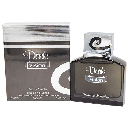 Dumont Dark Vision - 3.4oz - Eau De Toilette – Unisex Perfume for Men & Women - Leather, Moss, Sandalwood, Woody & Floral Scent - Long Lasting Cologne Mist & Body Spray - for Him & Her