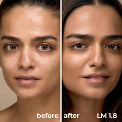 Ruby's Organics Skin Tint Mattifying Liquid Foundation | Medium Coverage, Matte Finish, Breathable | Natural Organic Makeup, For Sensitive Skin | Shade L 01.8, 30ml