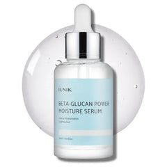 IUNIK Beta-Glucan Power Deep Moisture Vegan Serum Intense Hydration Mushroom Yeast Extracts Naturally-derived - Dry Mature Sagging Sensitive Skin Cell