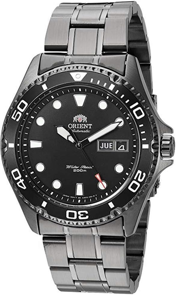 Orient Men's Japanese Automatic/Hand-Winding Stainless Steel 200 Meter Diving Watch, Diving Watch