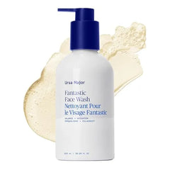 Ursa Major Fantastic Face Wash Natural, Daily Foaming Facial Cleanser for Men & Women 10.24 oz