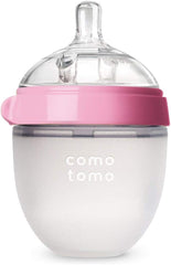 Comotomo Como Tomo 150ml Baby Bottle (Pink)