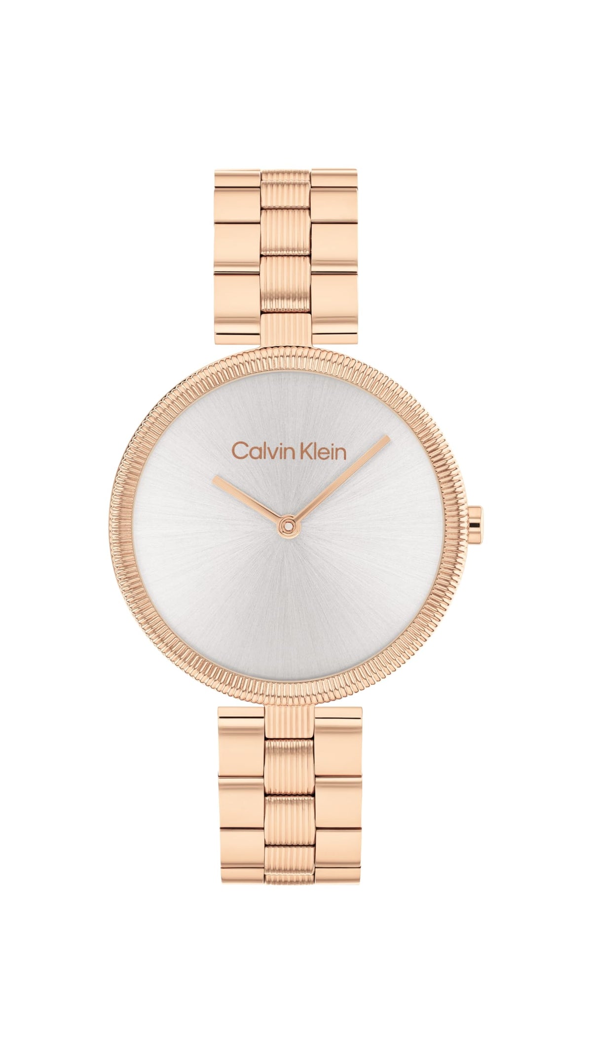 CALVIN KLEIN WOMEN'S BRACELET WATCH- Grey/Rose Gold