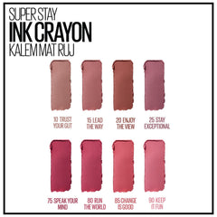 Maybelline New York Superstay Ink Crayon, 25 Stay Exceptional