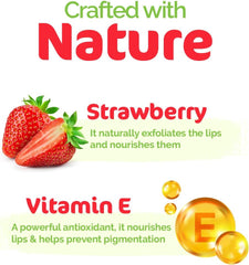 MAMAEARTH ME N 100% Natural Lip Balm VitE&Strawbery