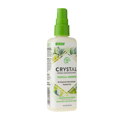 Crystal Essence Mineral Deodorant Spray, Vanilla Jasmine, 4.0 oz (Pack of 12)