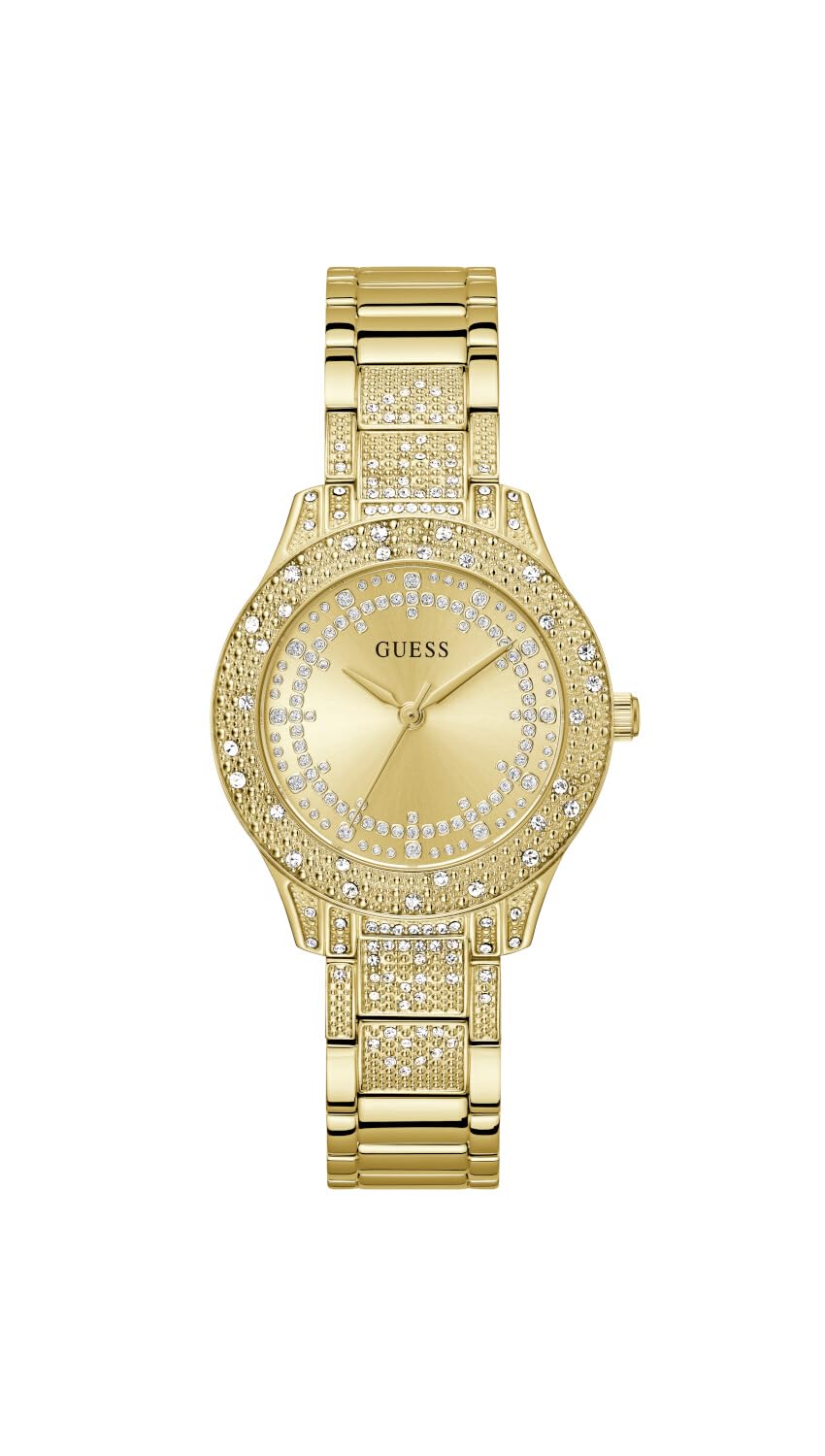 Guess Women's Watch Shooting Star GW0746L2 Stainless Steel, gold, Bracelet