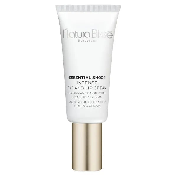 Natura Bissé Essential Shock Intense Eye & Lip Cream, Nourishing Eye & Lip Treatment, Firms, Rejuvenates & Revitalizes, For All Skin Types, 0.5 Oz