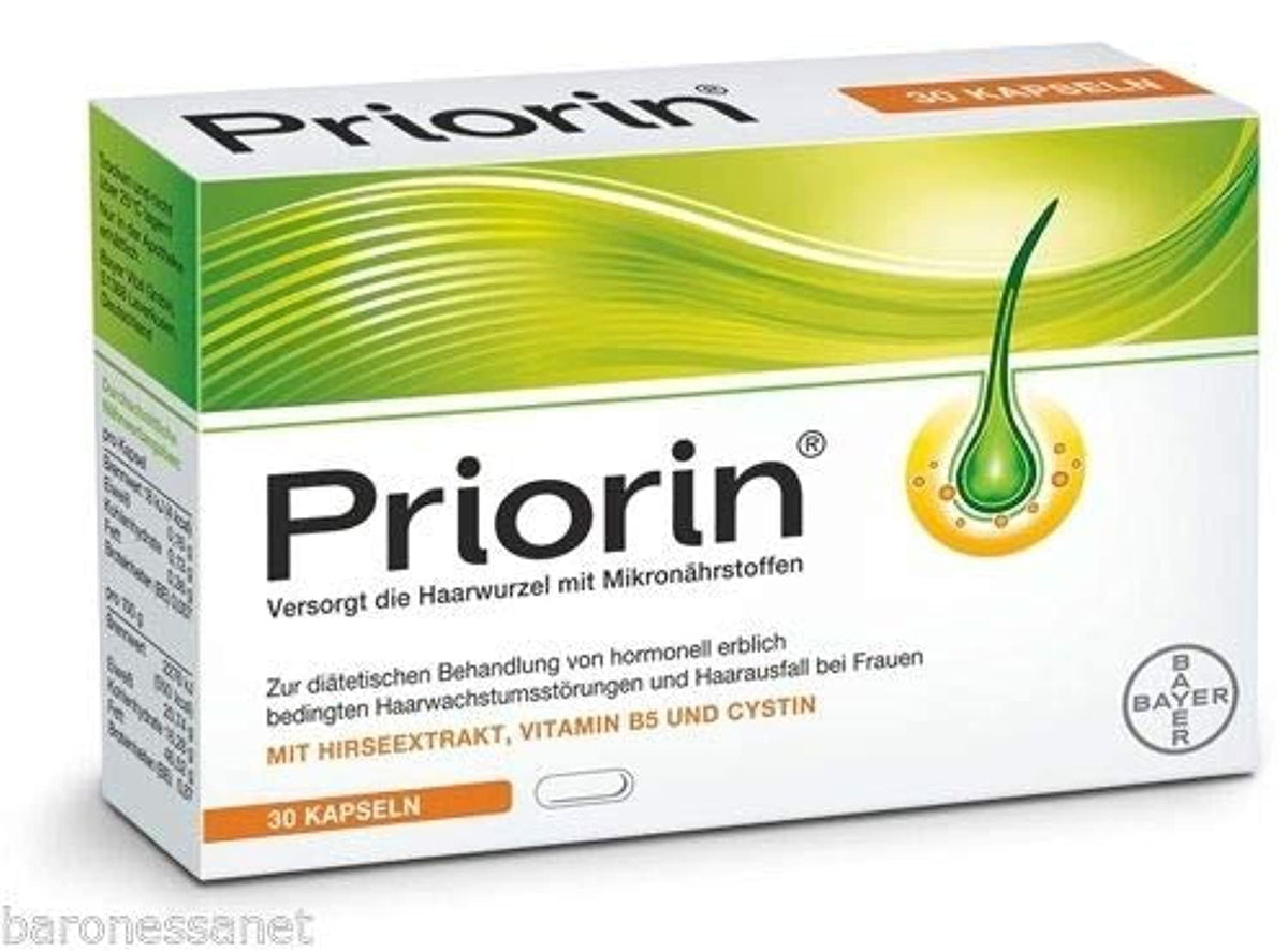 Priorin Bayer Intense 60 capsule hair loss genuine