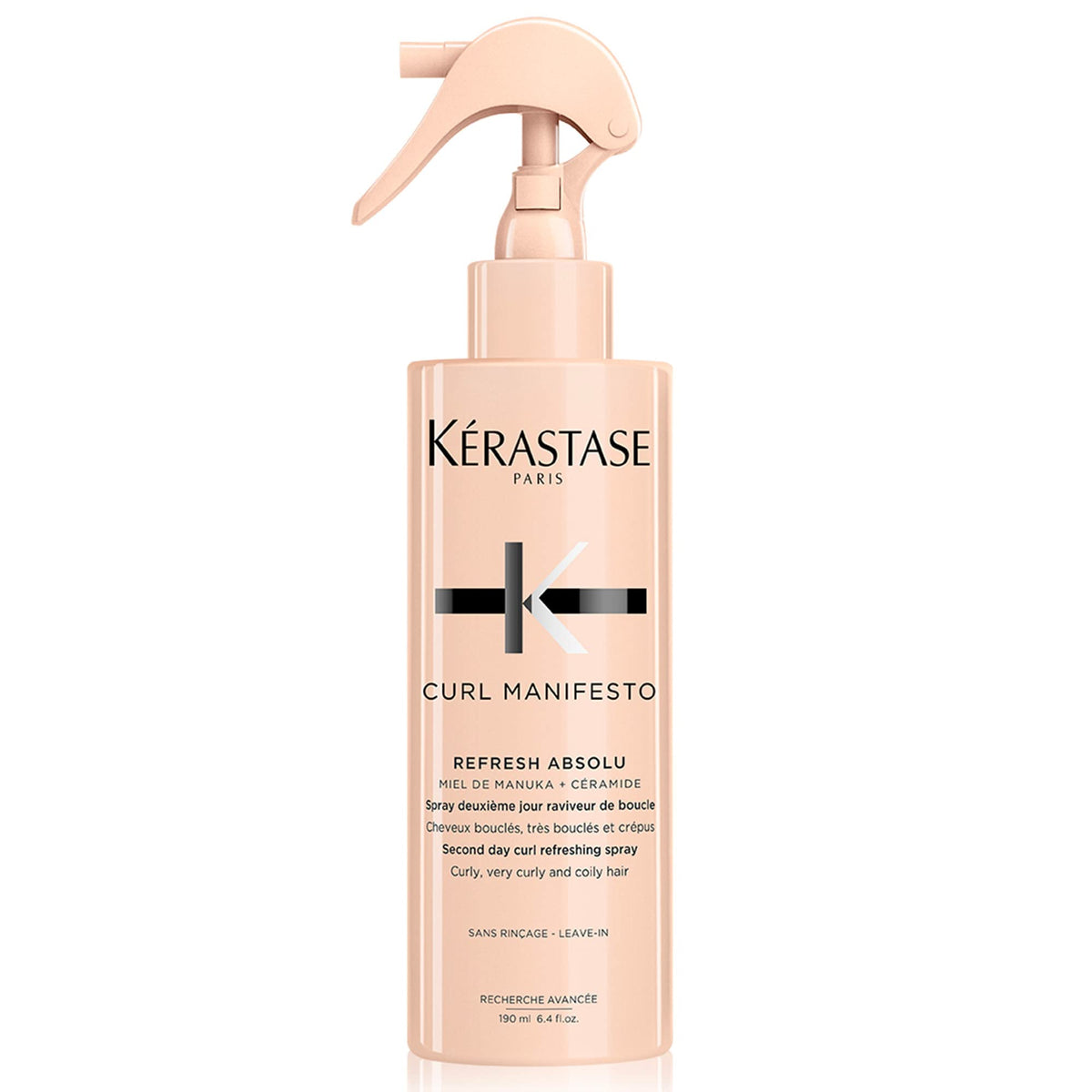 Keratase Curl Manifesto Refresh Absolu Curl Refreshing Spray for Unisex, 190 ml