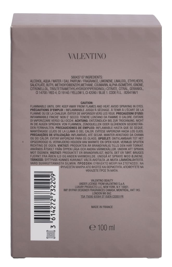 Valentino Uomo Edt -100ml