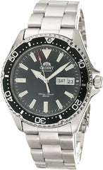 Orient RA-AA0004 Diver Mako Automatic Mechanical Analog Wrist Watch for Men, 41.8 mm Case Size, Silver