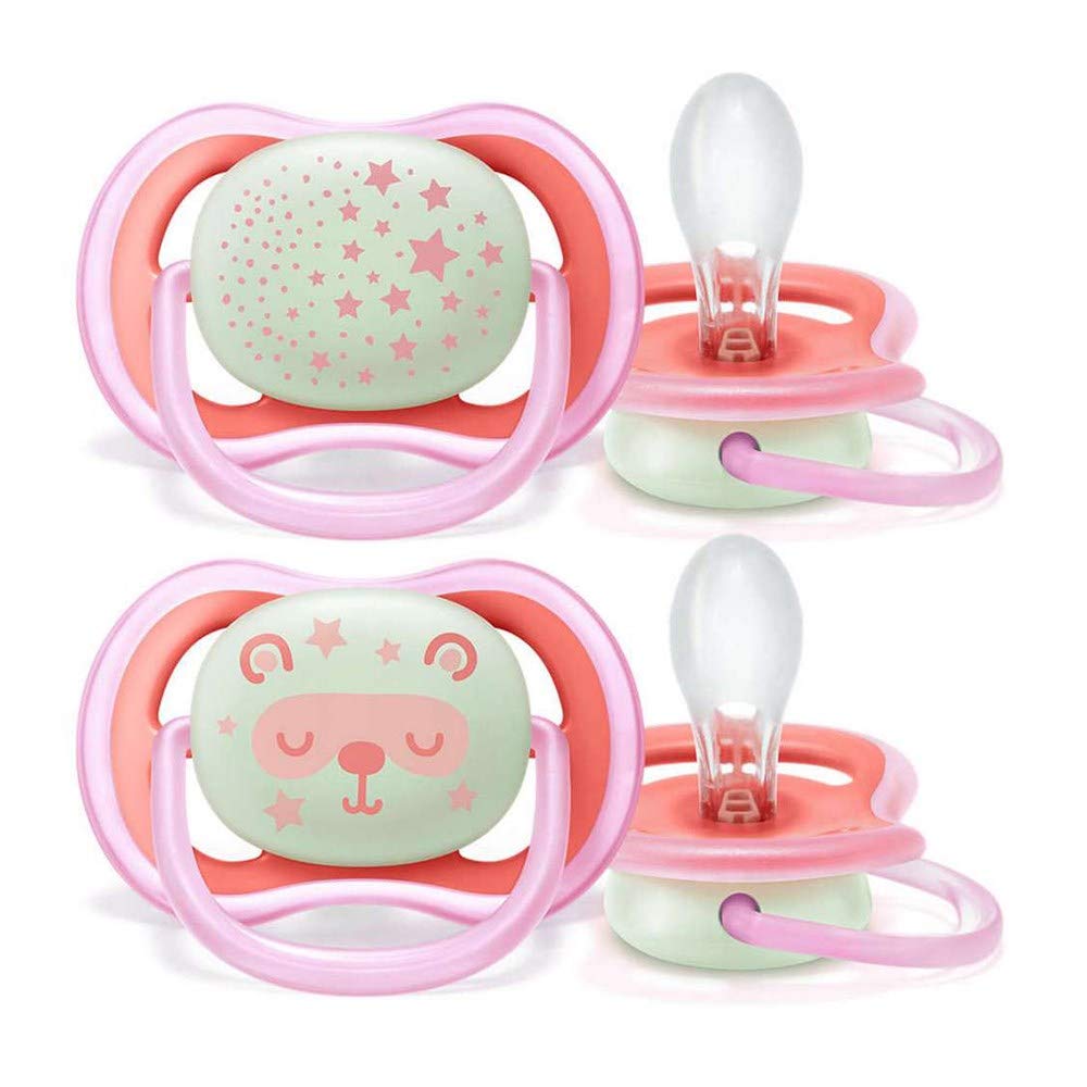 Philips Avent Ultra Air Soother, 6-18m, pink, Pack of 1