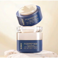 KOEC Polypeptide Anti-Wrinkle Face Cream – Firming & Tightening with Tripeptide-1, Nicotinamide & Squalane