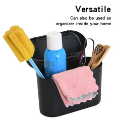 PANGVO Car Trash Can Container With 30 Waste Poly bags Vehicle Trash Bin Leak Proof Dustbin Garbage Bag Kitchen Cabinet Organizer Desktop Bath Bedroom Home&Outdoor Wastebasket Office Waste Bin Holder