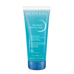 BioDerma Atoderm Hydrating Shower Gel, Moisturizing Face and Body Cleanser for Normal to Dry Sensitive - 200 ml
