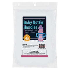 IMPRESA [3 Pack] Bottle Handles for Dr Brown Baby Bottles - Teach Babies to Drink Independently with Baby Bottle Handles for Dr. Brown Sippy Bottle - Baby Bottle Holder for Easy Grip