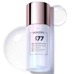 SKINTIFIC Brightening Serum Toner – 377 Pro Optical Scattering Technology, Hydrating, Dark Spot Correcting, Evens Skin Tone