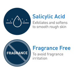 CeraVe SA Cream, 12 oz, Renewing Salicylic Acid Body Cream for Rough and Bumpy Skin, Fragrance Free
