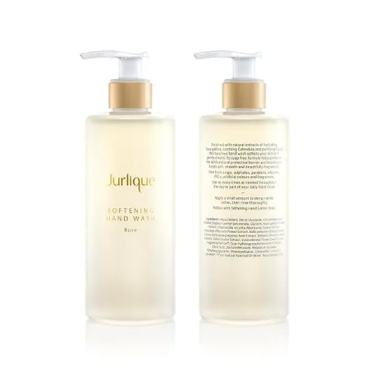 Jurlique Rose Hand Wash, All Skin Types, Moisturizing Cleanser, 10.14 fl oz Rose Hand Wash & Liquid Hand Soap for Women & Men, Cleanser & Skincare, Australian Natural Based Skincare