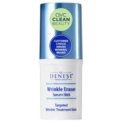 Dr. Denese Wrinkle Eraser Serum Stick, 0.5 oz - Peptide Hydrating Serum Balm for Eyes, Lips & Smile Lines, Moisturizing Barrier Repair Formula, Smooths Fine Lines, Fragrance-Free