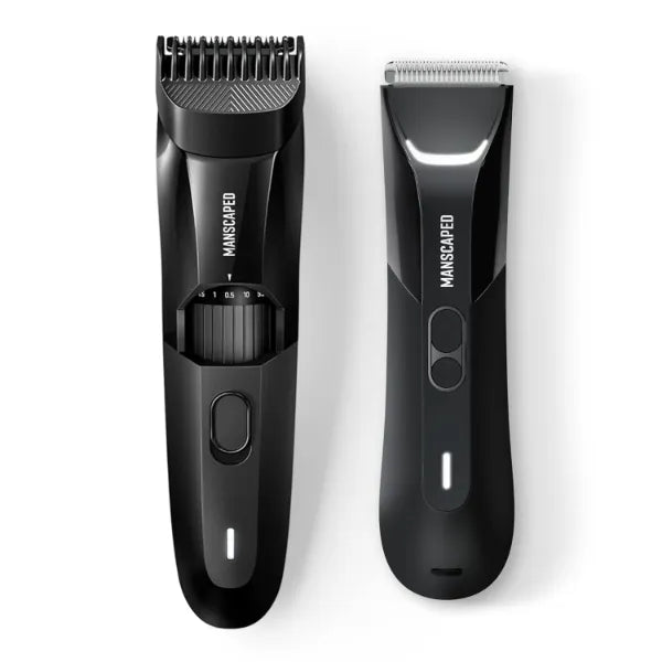 MANSCAPED The Beard & Body Bundle 4.0 PRO Contains: The Beard Hedger Adjustable Length Precision Trimmer and The Lawn Mower 4.0 PRO Men's Waterproof Electric Groin & Body Hair Trimmer
