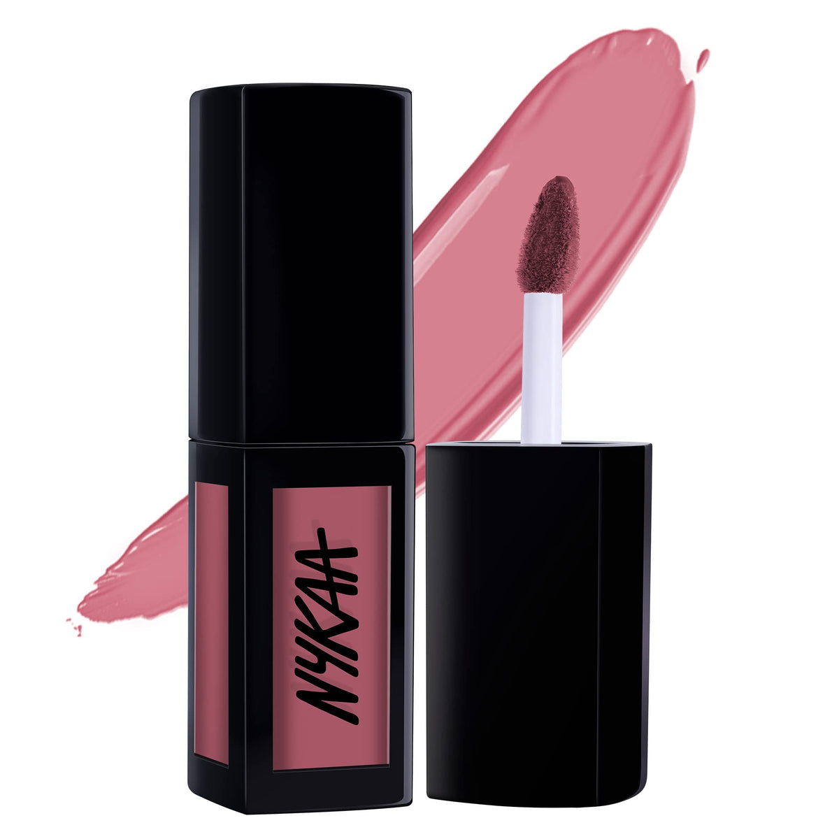 Nykaa Matte To Last ! Liquid Lipstick Collection - Pink - Intense Matte Color | Long-Lasting | Lightweight & Comfortable | 24-Hour Freshness | Precise Application - Le Pondy 15 (5 ml)