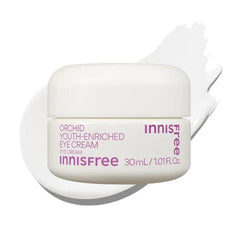 Innisfree Orchid Youth-Enriched Eye Cream, Korean Firming Eye Treatment to Smooth Fine Lines, 1.01 Fl Oz
