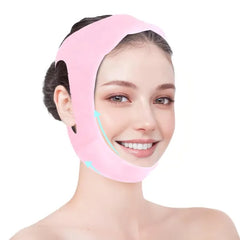 YZWONLY Anti Snoring Chin Strap for CPAP Users – V-Line Face & Chin Support Mask, Adjustable Reusable Sleeping Strap For Snoring Relief (Women)
