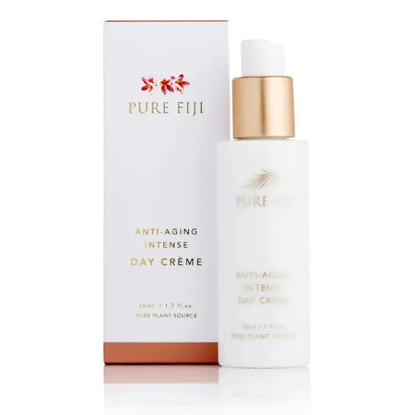 PURE FIJI Anti Aging Daily Facial Moisturizer Cream to Reduce Wrinkles, Neck & Face Cream with Botanical Oil Blend Skin Care Facial Moisturizer for Women & Men - 1.7 Fl.Oz
