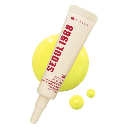 K-SECRET SEOUL 1988 Retinal Advanced Shot | Retinal Liposome 12% for Fine Lines & Dark Spots Care | 22,275 Spicules for Enhanced Absorption | Korean Skincare, 15ml / 0.51 fl oz