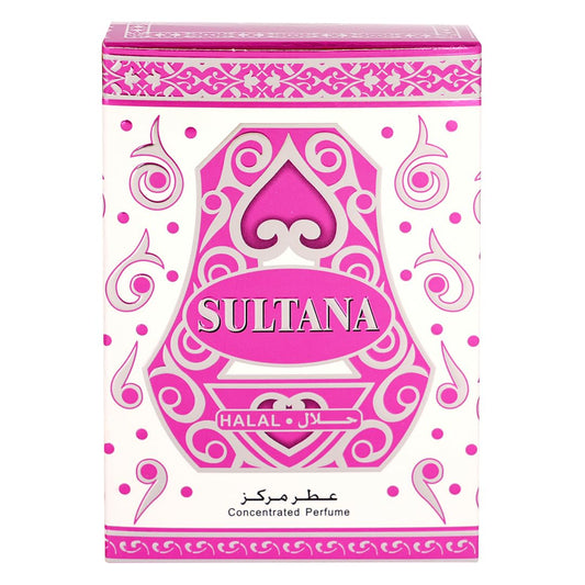 Oud Khaleeji ATTAR SULTANA 20ml Perfume Oil - A Regal Essence of Opulence, Grace, and Captivating Allure
