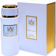 Fragrance Perfume Scent White Crystal Perfume by D'Azure Fragnace For Women 100ml is a Combination of Amber Fougere Lavender Orange Blossom and Jasmine with Base