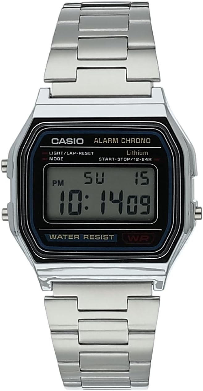 Casio Unisex-Adult Quartz Watch Silver